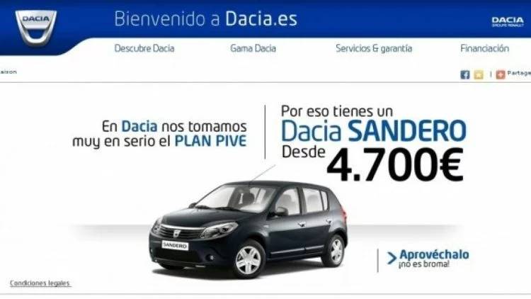 Dacia Sandero 1 A 4700e En Espagne 600x325 1200x675