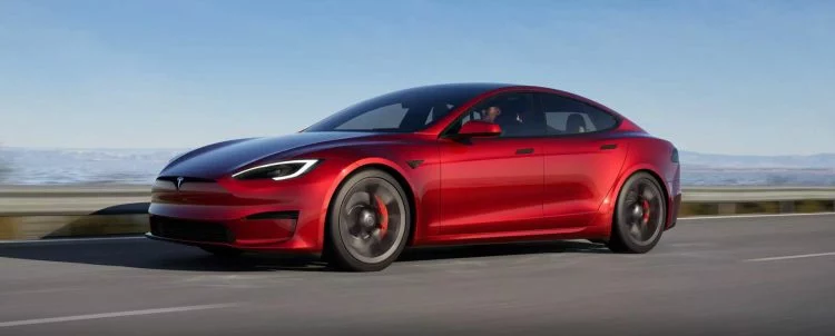 Tesla Model S My 2023 Rojo
