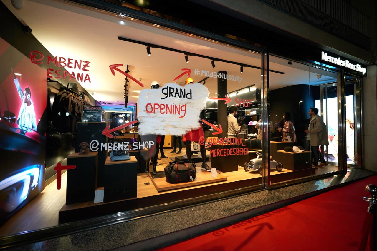 Tienda Mercedes Barcelona 2