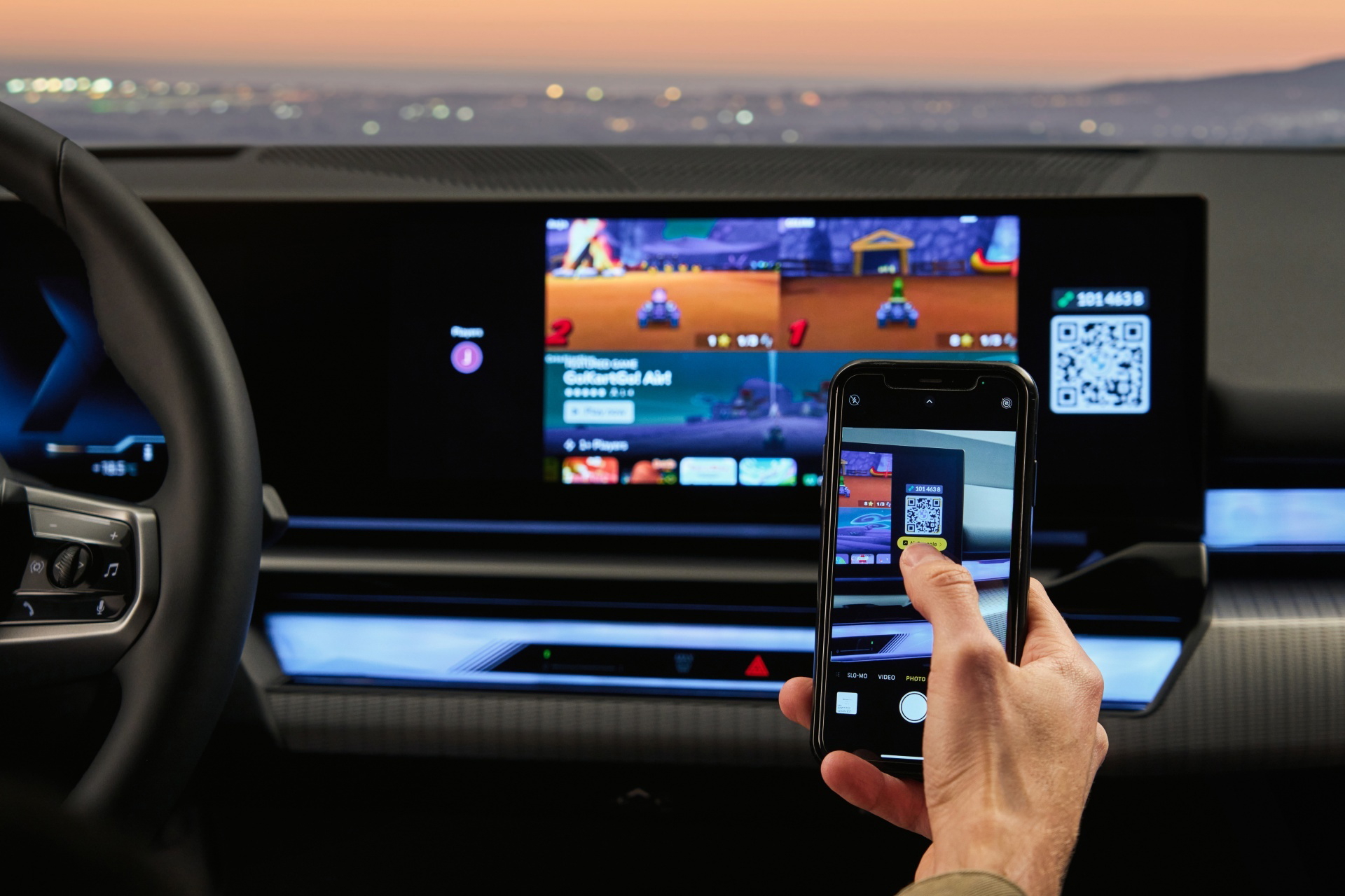 Sistema de infoentretenimiento avanzado BMW Serie 5 con interfaz táctil.