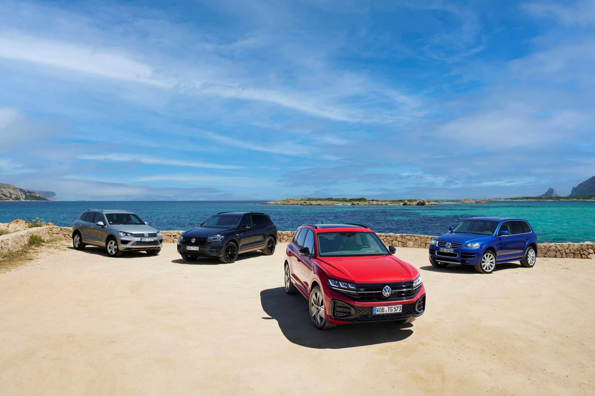 Volkswagen Touareg Generations