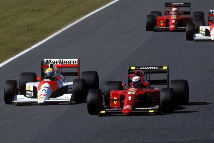 Accidente Entre Ayrton Senna Y Alain Prost