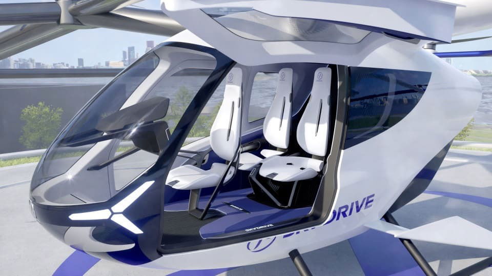 Coche Volador Skydrive 3