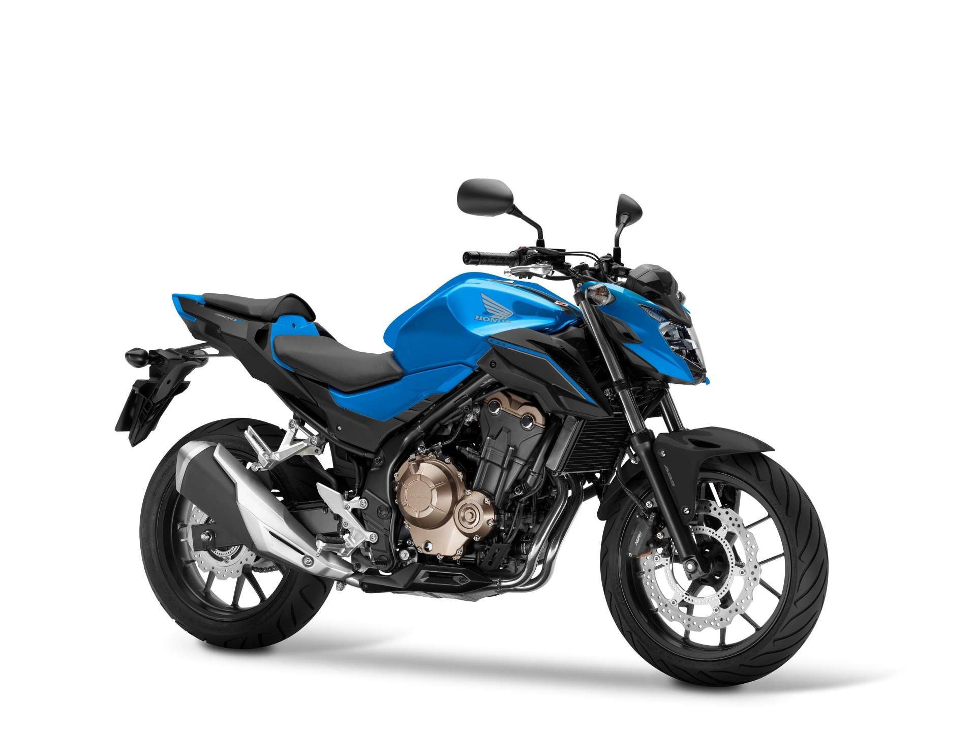 2018 Cb500f Candy Caribbean Blue Sea, Matt Black