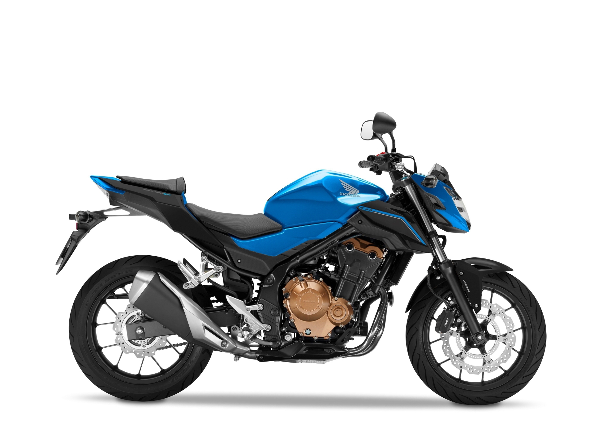 2018 Cb500f Candy Caribbean Blue Sea, Matt Black