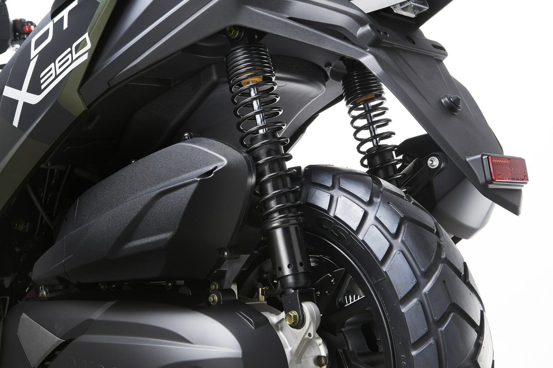 Kymco Dtx 125 Rueda Trasra Suspensiones