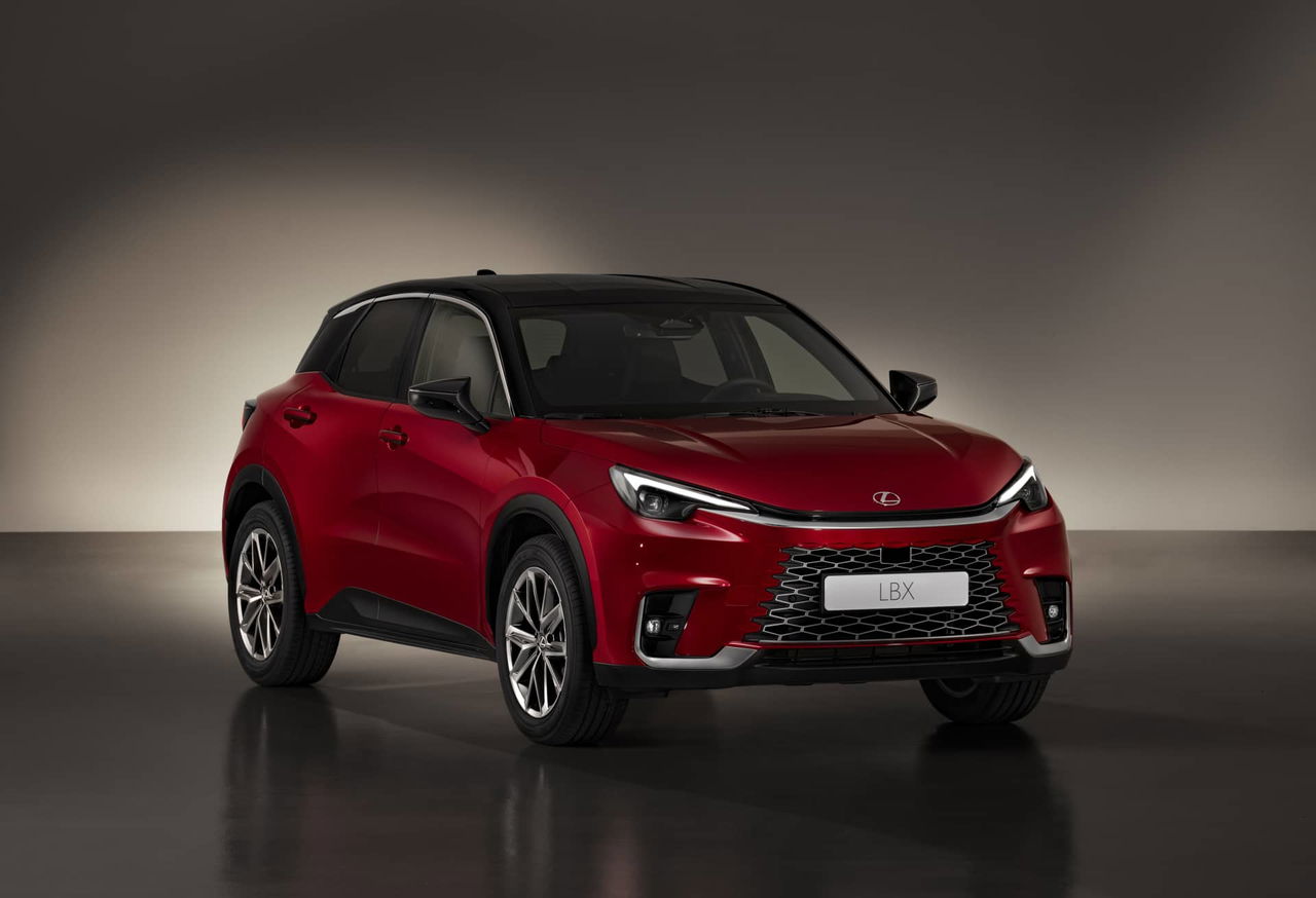 Lexus Lbx 2024 Rojo 07