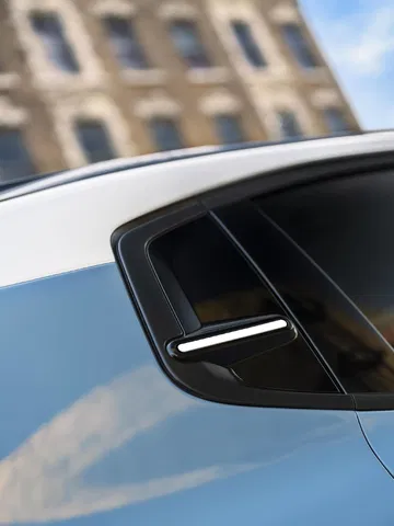 Vista cercana del aireador lateral integrado en la carrocería del Citroën C3.