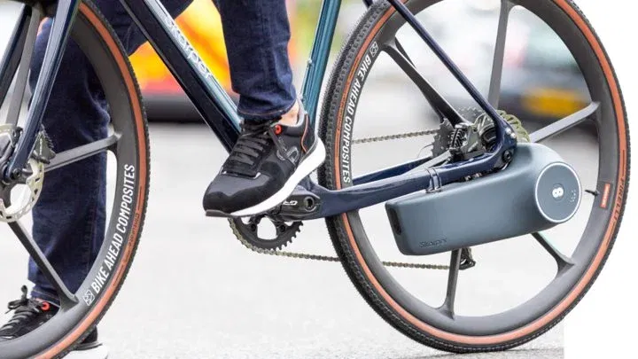 Cómo transformar una bicicleta en eléctrica usando sus frenos de disco