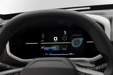 Vista del cuadro de instrumentos digital del Dacia Spring.