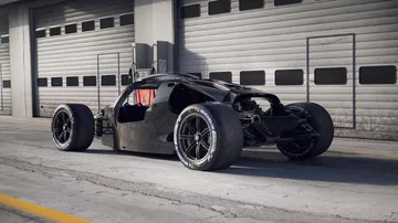 Bugatti preparado para dominar en Le Mans con una carrocería optimizada para alta velocidad.