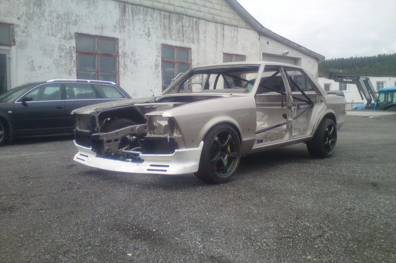 Ford Granada con motor Koenigsegg CCX, latente con 1.700 CV de pura adrenalina.
