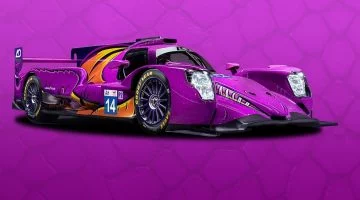 Prototipo LMP2 de TF Sports listo para competir en Le Mans 2024.