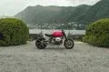 BMW R20: fusión de estilo retro y potencia bóxer en paisaje lacustre