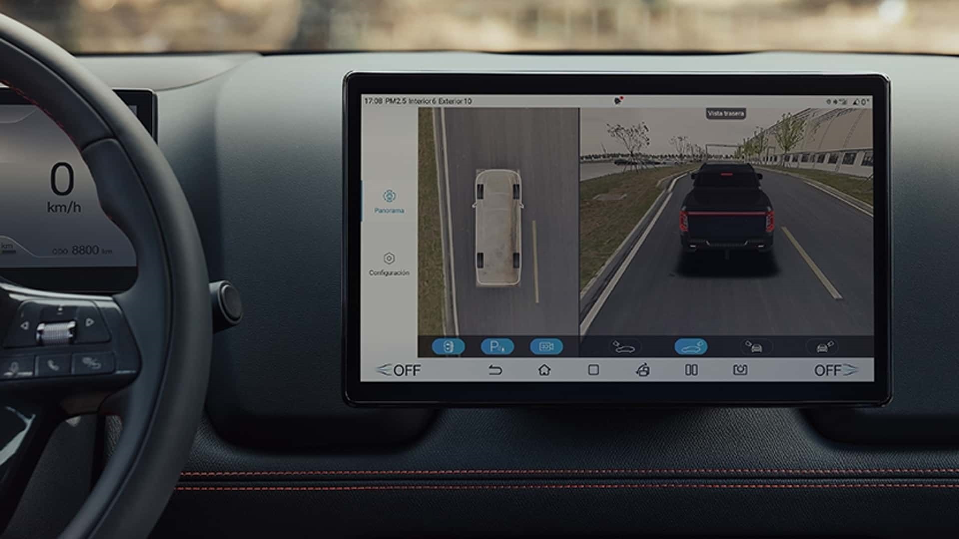 Sistema de navegación avanzado, interfaz intuitiva y gráficos de alta definición.