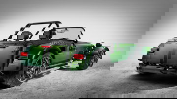 Vista trasera y lateral del Caterham 485 en su Edición Final.