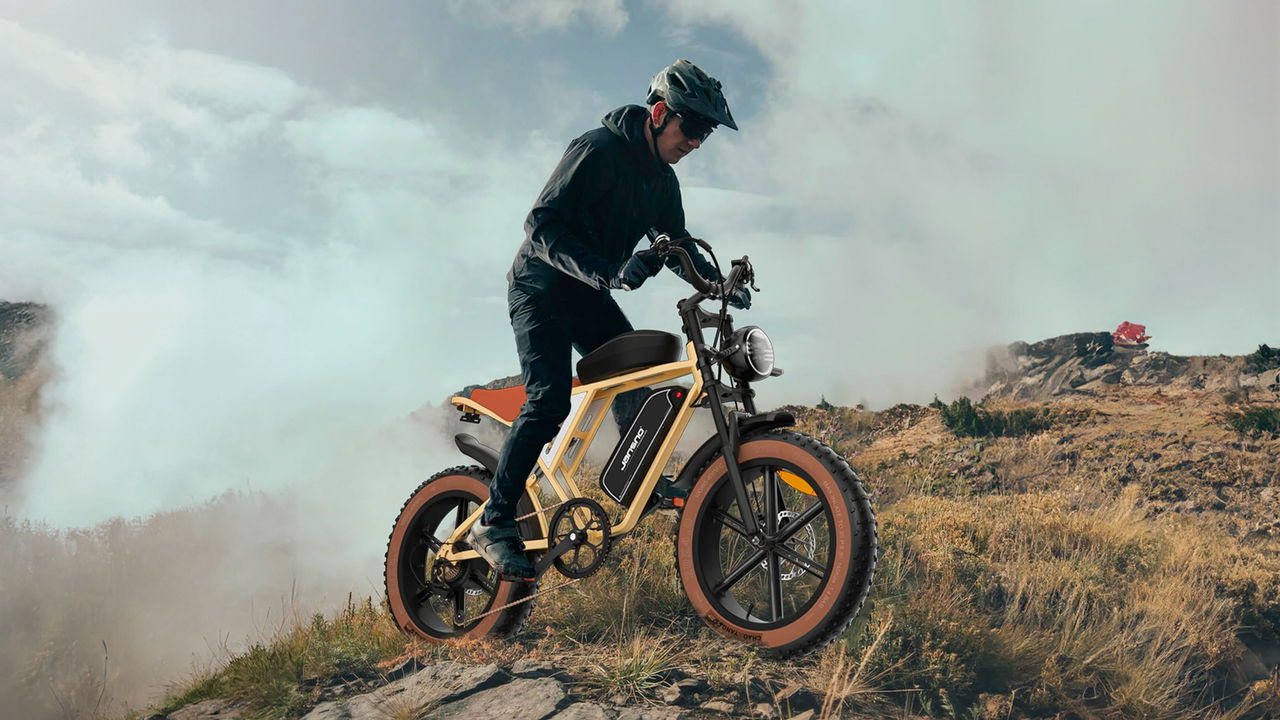 Ebike diseño SUV Scrambler, dos baterías, autonomía casi 200km