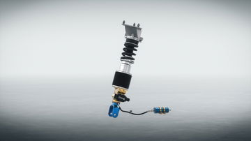 Suspensión Multimatic del Ford Mustang GTD, tecnología de competición.