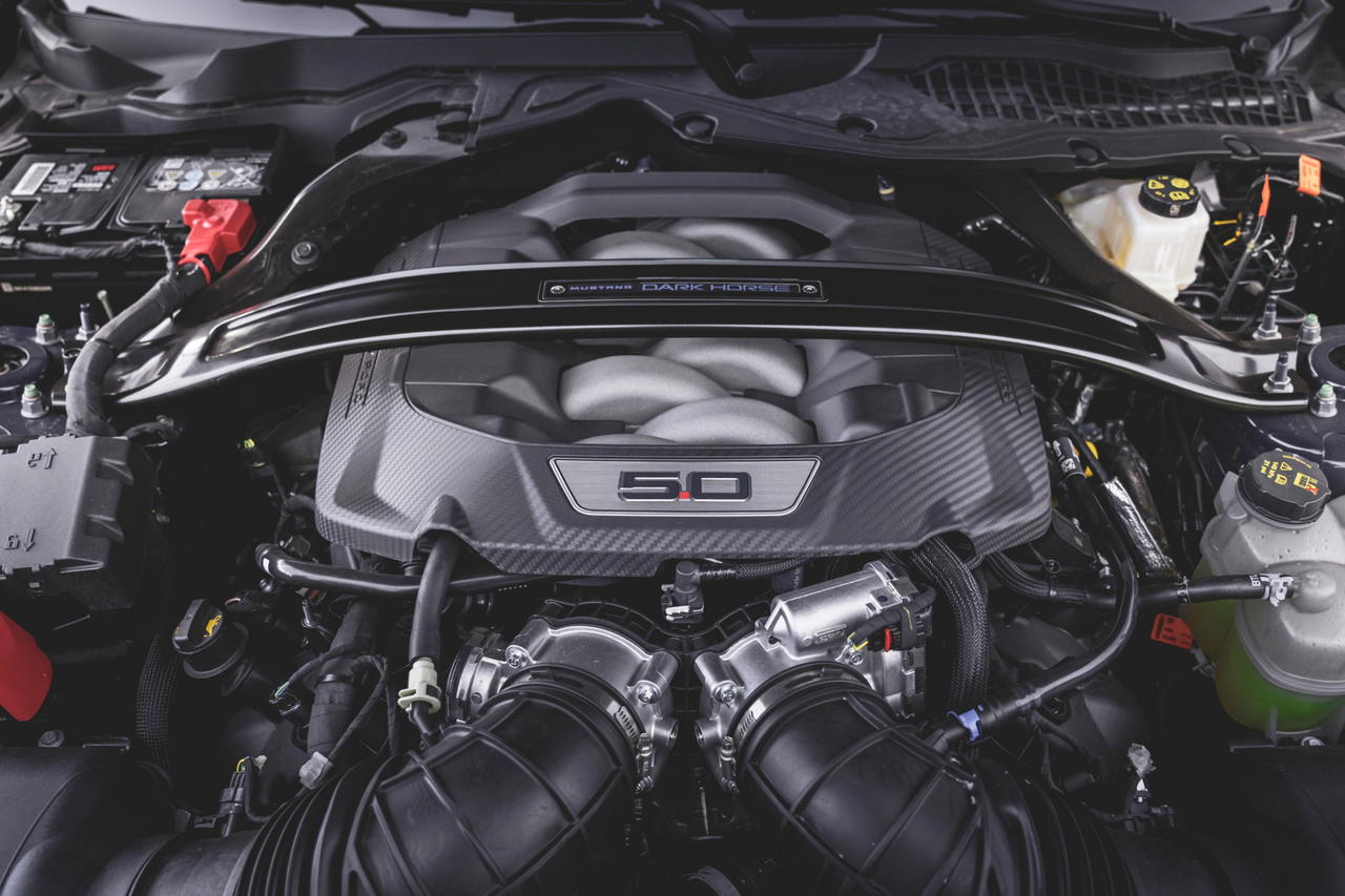 Potente V8 Ford Mustang 2024, excelencia mecánica americana. Potente V8 Ford Mustang 2024, excelencia mecánica americana.