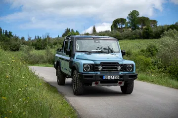 El Ineos Grenadier luce robusto y listo para aventuras off-road