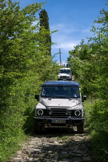 El Ineos Grenadier despliega capacidades off-road en terreno agreste