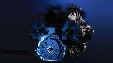 Nuevo corazón V8 híbrido Lamborghini con 800 CV y 10.000 rpm.