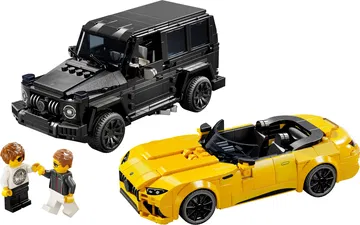 Vistazo a modelos LEGO Speed Champions, réplicas de lujo en miniatura.