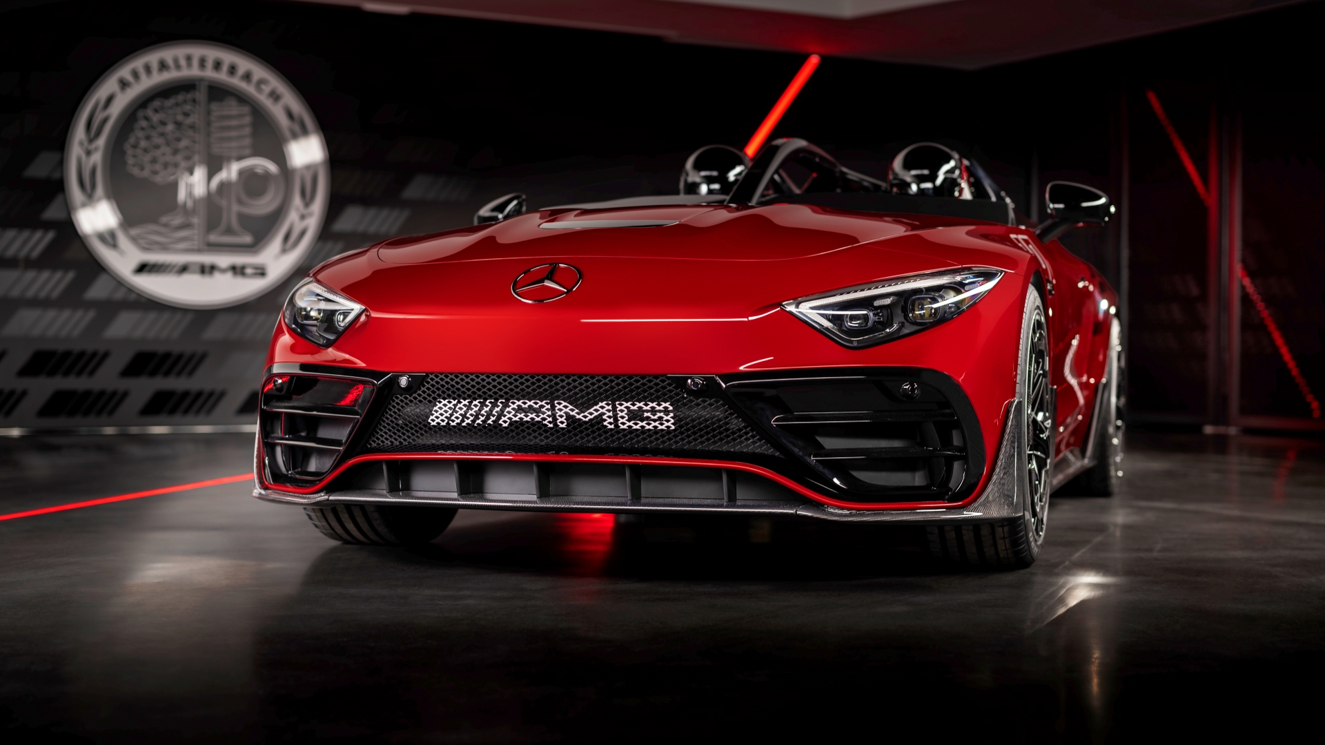Concept Mercedes-AMG PureSpeed: Expressives Konzeptfahrzeug gibt Ausblick auf erstes Modell der Mythos-Serie Concept Mercedes-AMG PureSpeed – expressive concept car gives a look at the first model in the Mythos series