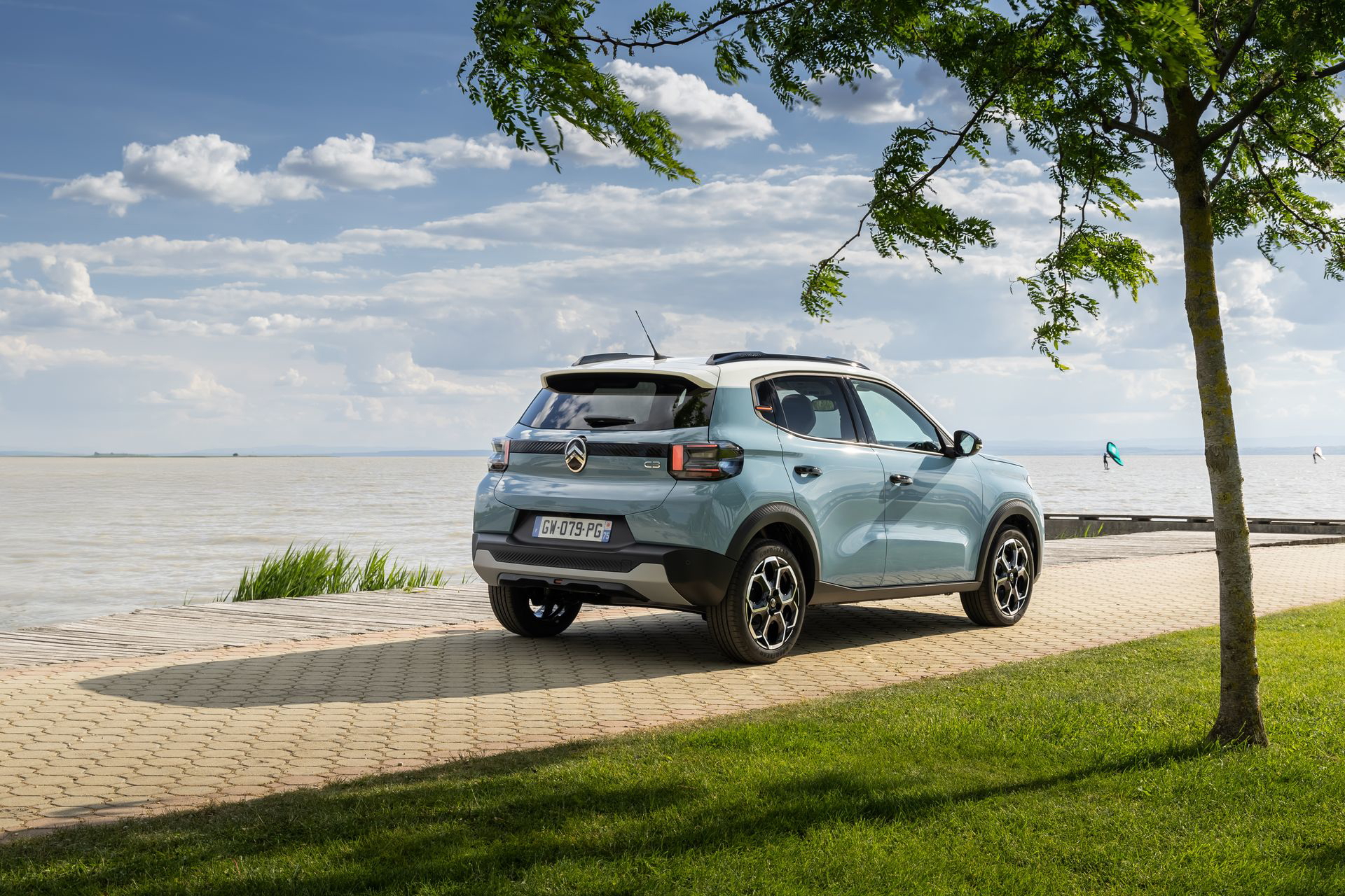 El Citroën C3 destaca su diseño lateral compacto y moderno