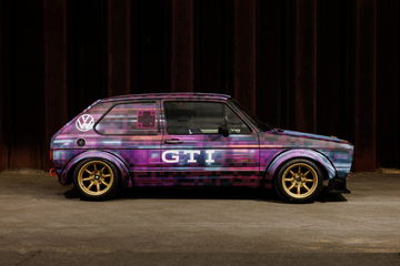 Volkswagen Golf GTI preparado para competir en las 24 Horas de Nürburgring.