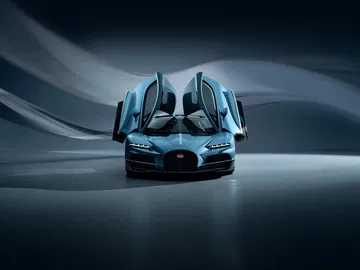 Bugatti Tourbillon destacando su diseño futurista y aerodinámico