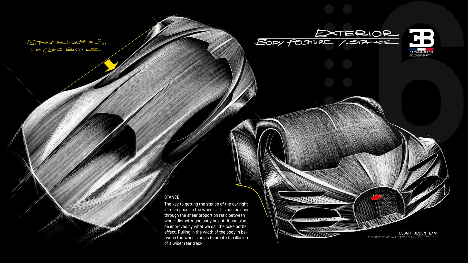 Visión artística del Bugatti Tourbillon, proyectando potencia y vanguardia.