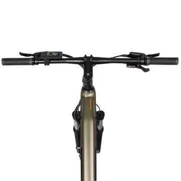 Vista delantera del manillar de la eBike Cecotec Mountain Supreme