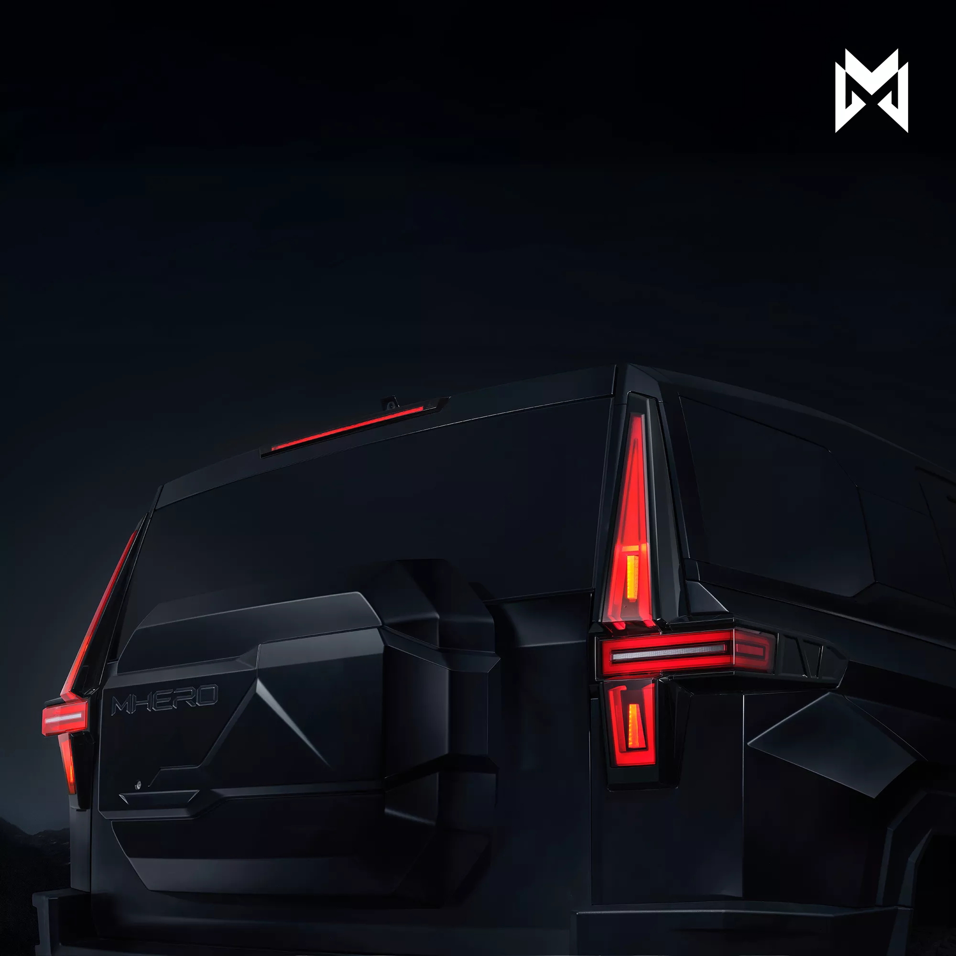 Vista lateral Dongfeng M-HERO 2024, 4x4 de fuerza bruta