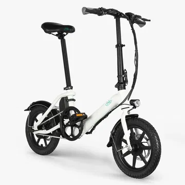 Compacta eBike Fiido D3 Pro, ideal para desplazamientos urbanos.