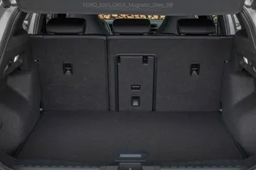 Amplio espacio de carga del Ford Explorer, versatilidad y funcionalidad.