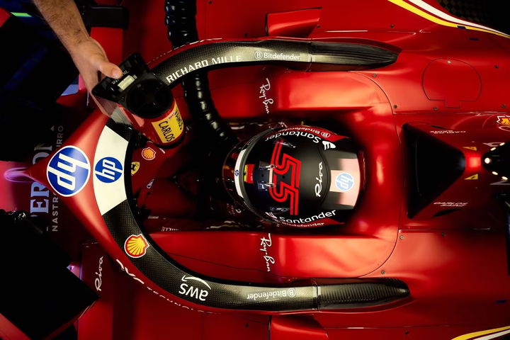 Cabina del monoplaza revela tecnología de punta en F1
