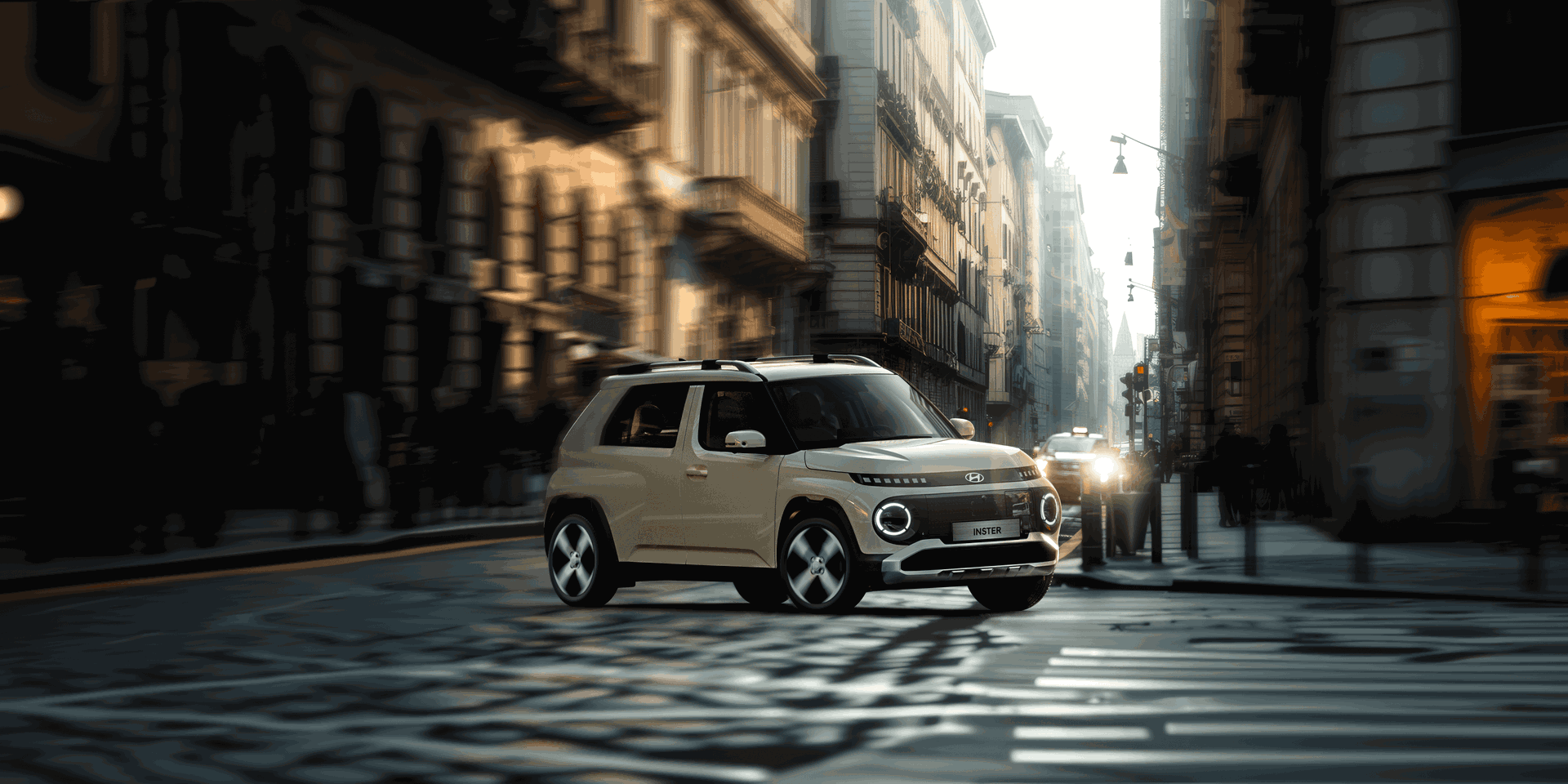 El Hyundai Inster 2024 conquista el asfalto europeo con su diseño robusto y preparado para la aventura.