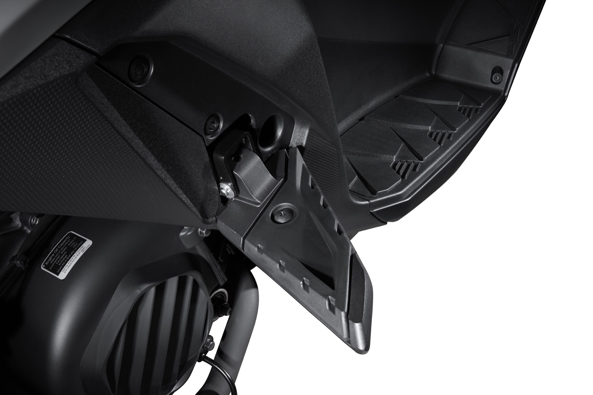 Vista del sistema de frenado ABS de la Kymco Sky Town 125.