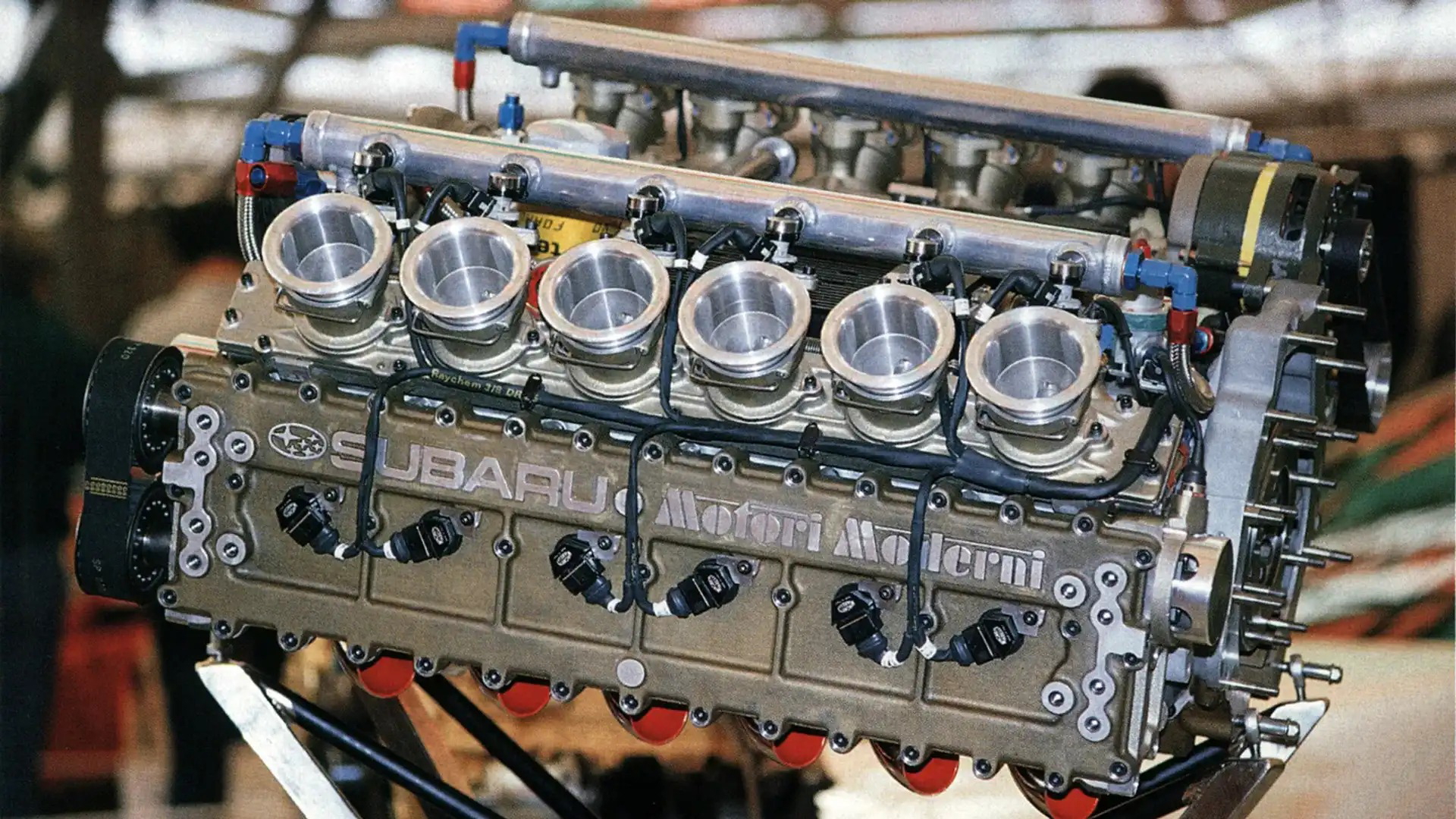 El motor más loco de Subaru tiene pedigrí petrolhead: un 12 cilindros ...