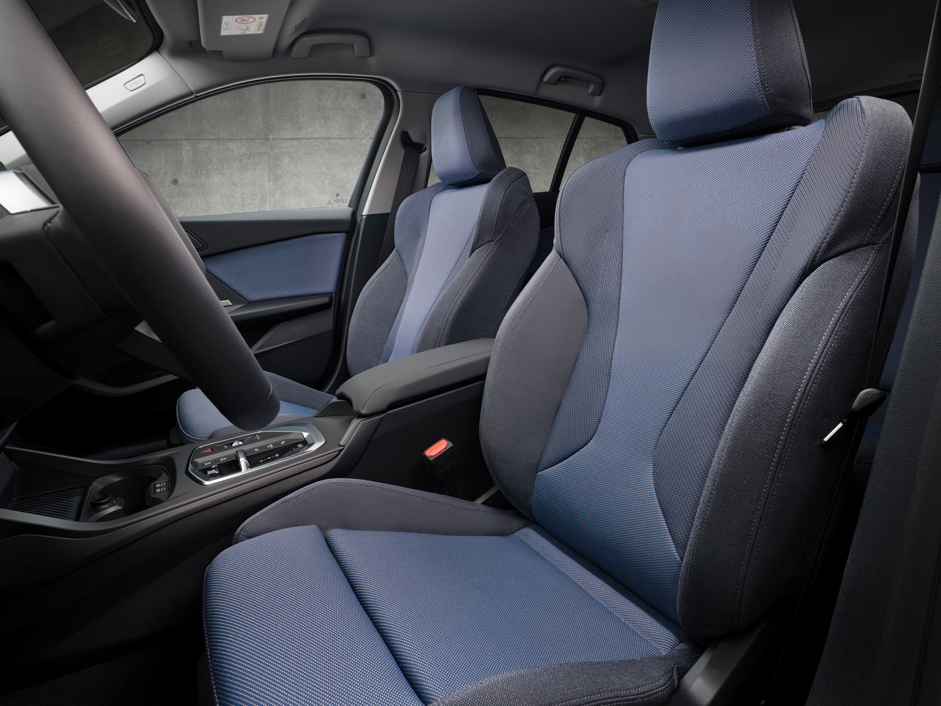 Vista de los acabados y asientos deportivos del nuevo BMW Serie 1.