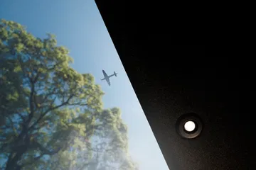 Vista del innovador techo solar del Renault Rafale 2024.