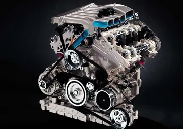 Corazón del Passat W8, un motor que desafió los límites de la ingeniería automotriz.