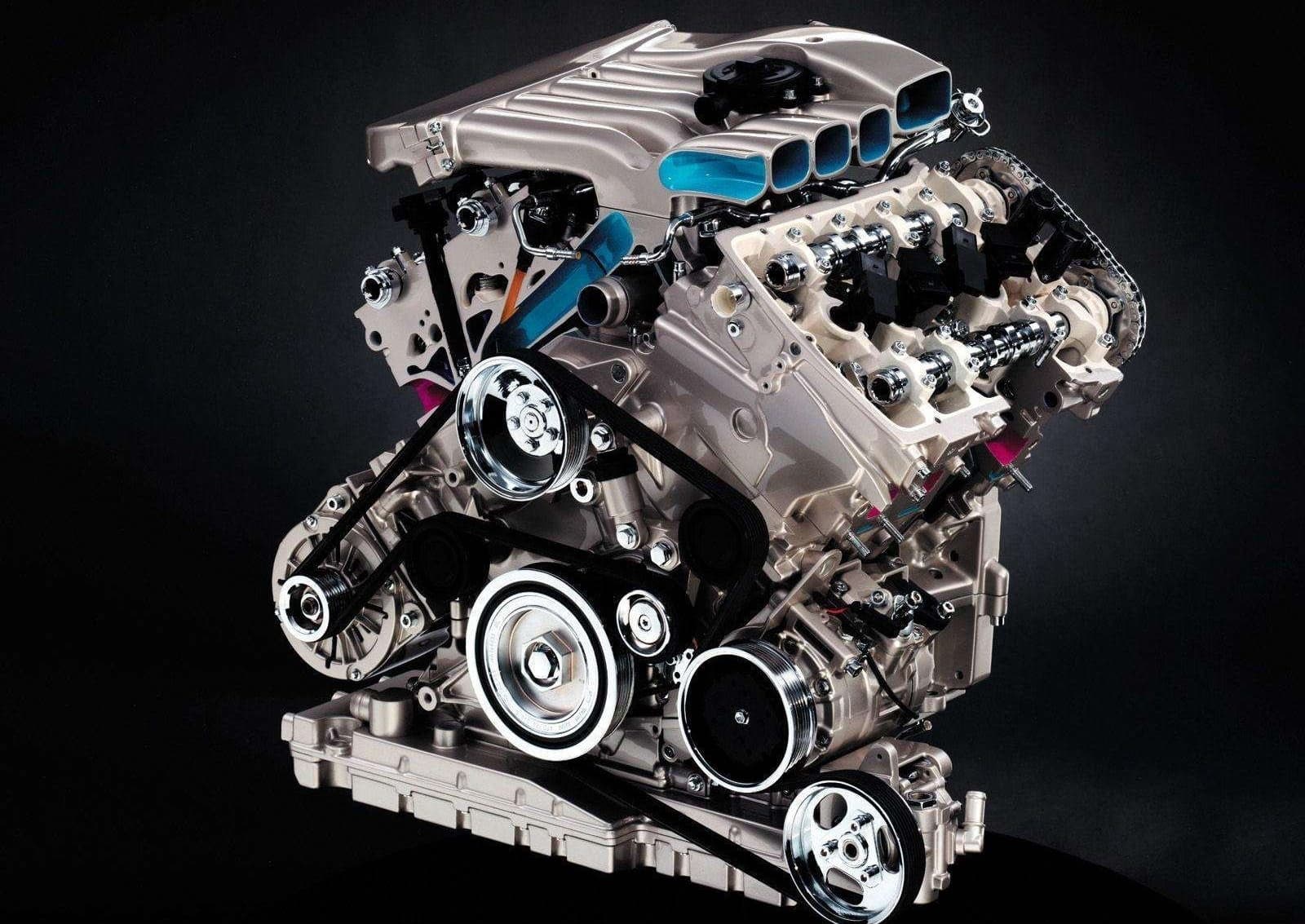 Corazón del Passat W8, un motor que desafió los límites de la ingeniería automotriz.