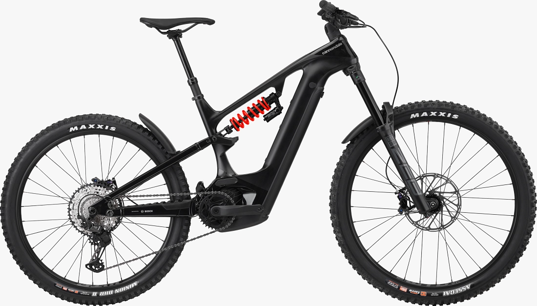 Cannondale Moterra Neo LT Carbon 2 con motor Bosch y suspensiones de 170mm.
