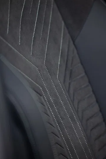 Exquisita costura del tapizado del asiento del Peugeot 5008