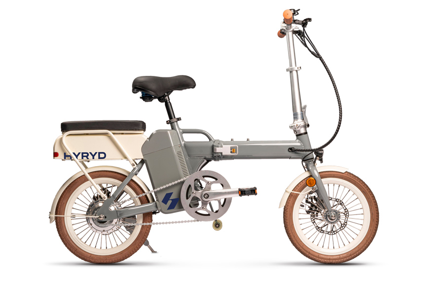 Ebike revolucionaria con sistema de propulsión a base de hidrógeno.