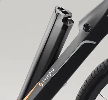 Ebike con cuadro carbono y diseño inspirado en F1, 100 km autonomía.