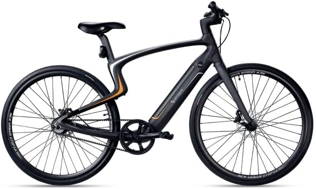 Ebike Urtopia carbono, visual racing y gran autonomía, 100 km.