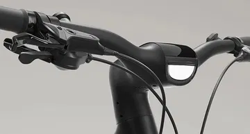 Manillar de ebike de carbono con tecnología de punta.